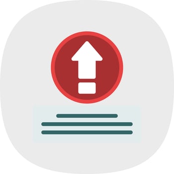 Get On Top Vector Icon Design