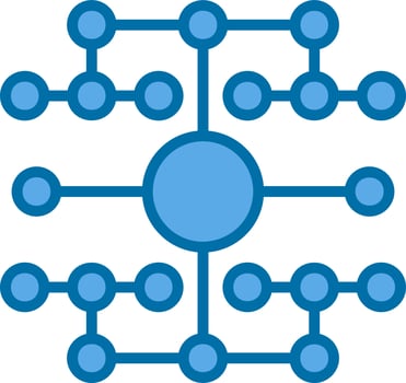 Concept Map Vector Icon Design
