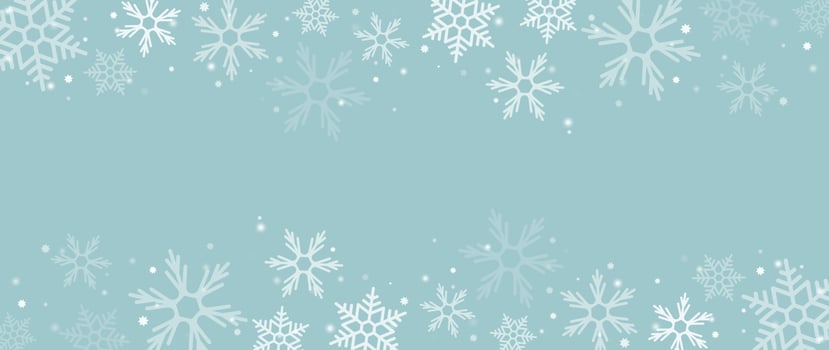 Elegant winter snowflake background vector illustration. Luxury decorative glowing snowflakes and sparkle bokeh background. Design suitable for invitation card, greeting, wallpaper, poster, banner.