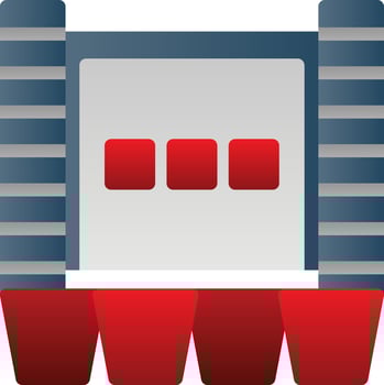 Cinema Ad Vector Icon Design