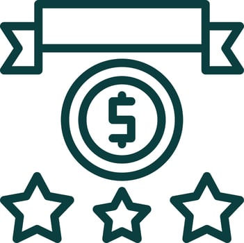 Event Sponsorship Vector Icon Design