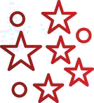 Stars Vector Icon