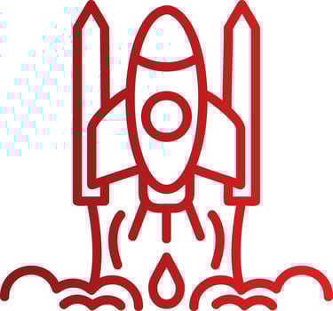 Rocket Vector Icon
