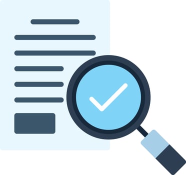 Audit Staff Vector Icon Design