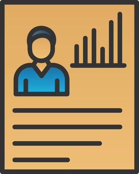 Employment Performance Vector Icon Design