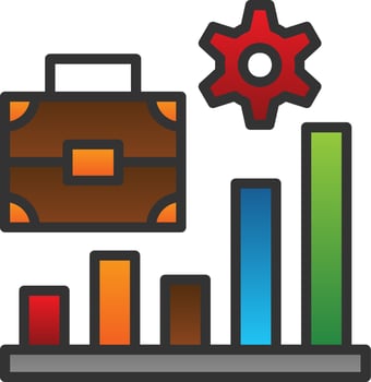 Career Advancement Vector Icon Design