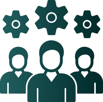Hr Planning Vector Icon Design