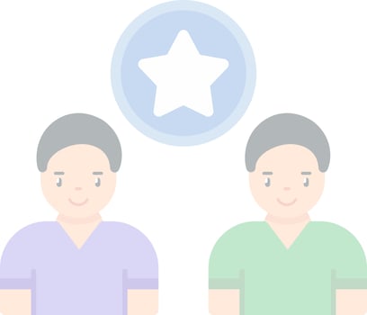 Employee Engagement Vector Icon Design