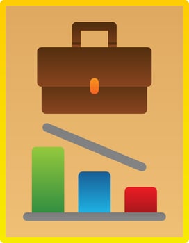 Business Fail Vector Icon Design