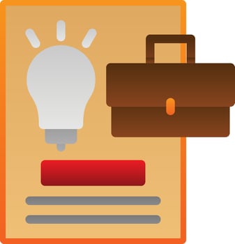 Business Idea Vector Icon Design