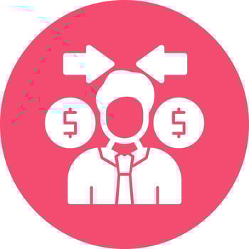 Broker Vector Icon Design