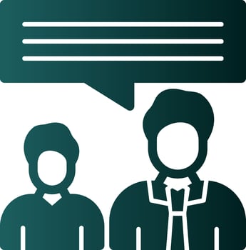 Leader Vector Icon Design