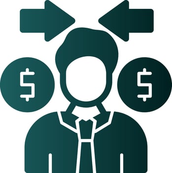 Broker Vector Icon Design