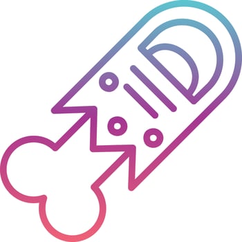 Finger Halloween Vector Icon