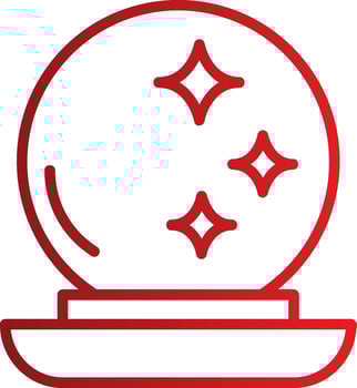 Magic Ball Vector Icon