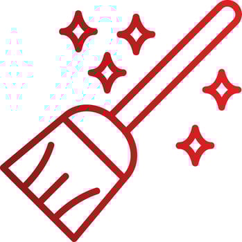 Broom Vector Icon