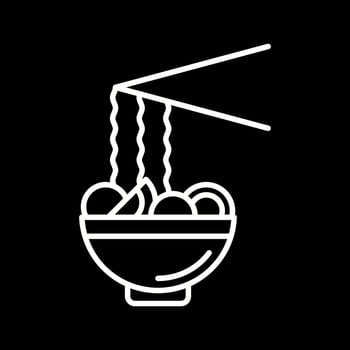 Asian Food Vector Icon