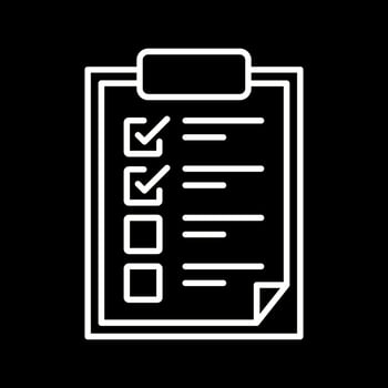 Checklist Vector Icon