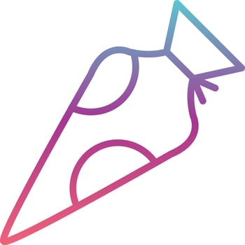 Pastry Bag Vector Icon