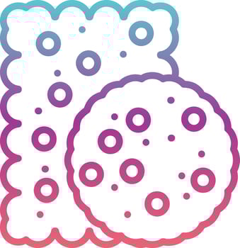 Biscuit Vector Icon