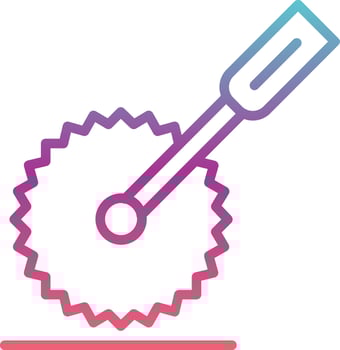 Pizza Cutter Vector Icon