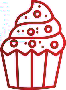 Muffin Vector Icon