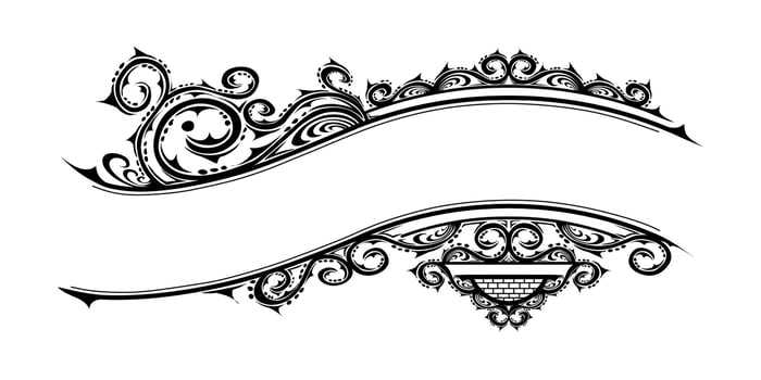 Free vector Vintage label lettering typography