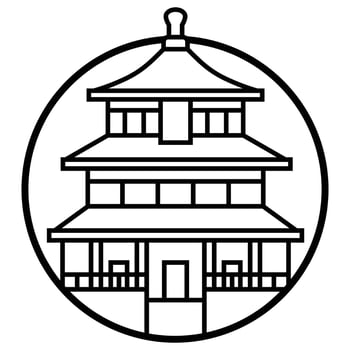 World famous building - China vector