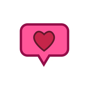valentine theme icon design. vector