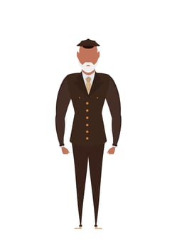 Veteran army soldier used for veterans day, independent day, vector