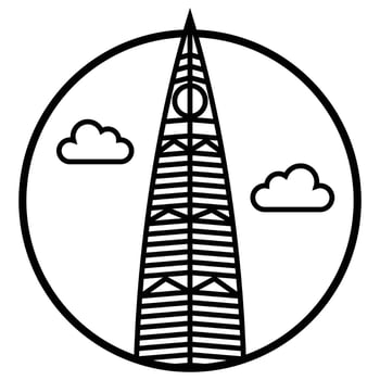 World famous building - Riyadh Saudi Arabia Capital vector