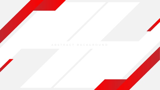 Red white professional geometric background design vector