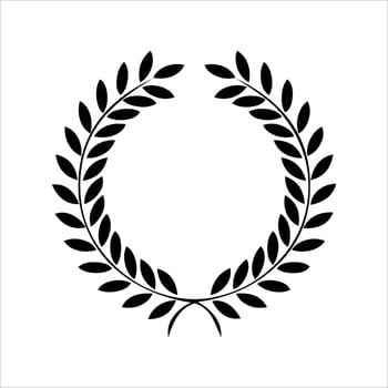 circular rice logo isolated on white background. rice company logos and symbols with unique and various shapes. circular rice logo shapes vector