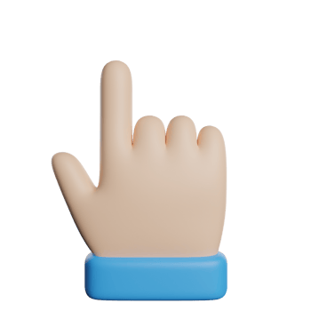 Hand Pointer Cursor png