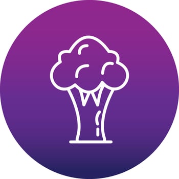 Broccoli Vector Icon