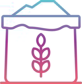 Wheat Flour Vector Icon
