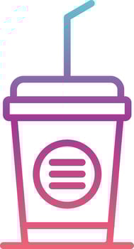 Cold Drink Vector Icon