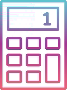 Calculator Vector Icon