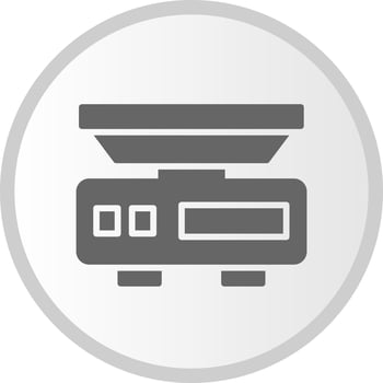 Weight Scale Vector Icon