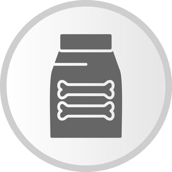Pet Food Vector Icon
