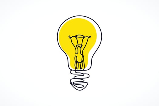 Light bulb Icon vector