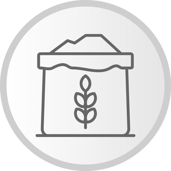 Wheat Flour Vector Icon