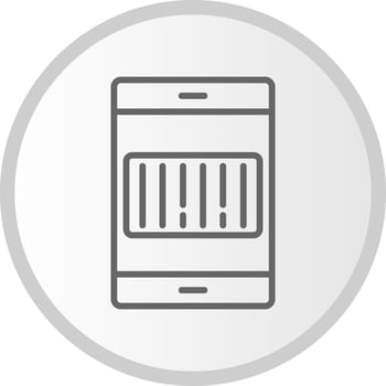 Bar Code Scanner Vector Icon