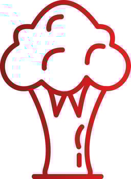 Broccoli Vector Icon