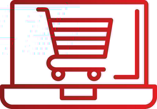 Shopping OnVector Vector Icon