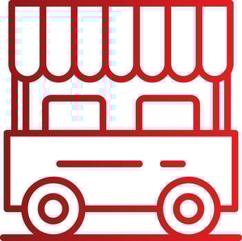 Food Stall Vector Icon
