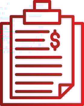 Bill Vector Icon