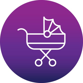 Pram Vector Icon
