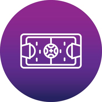 Football Field Vector Icon