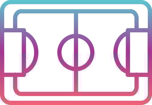 Soccer Field Vector Icon